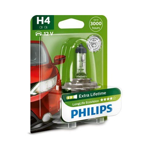 PHILIPS Gl&uuml;hlampe LongLife EcoVision