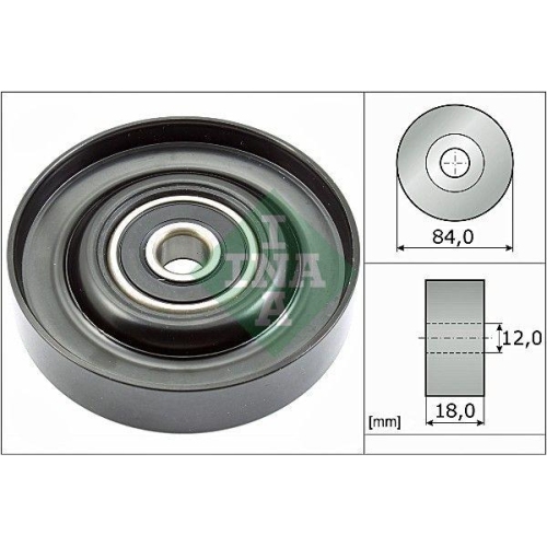 Schaeffler INA Umlenk-/Führungsrolle, Keilrippenriemen