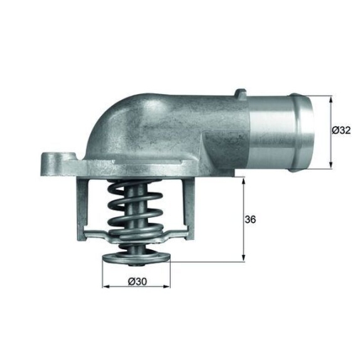 MAHLE Thermostat, Kühlmittel BEHR