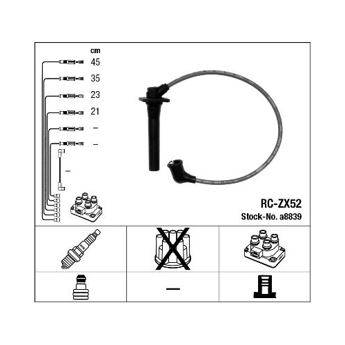 NGK Zündleitungssatz