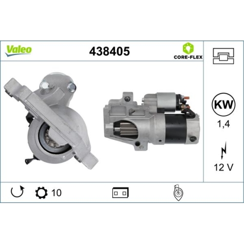 VALEO Starter VALEO CORE-FLEX