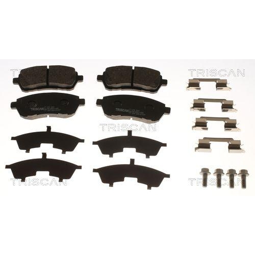 TRISCAN Bremsbelagsatz, Scheibenbremse