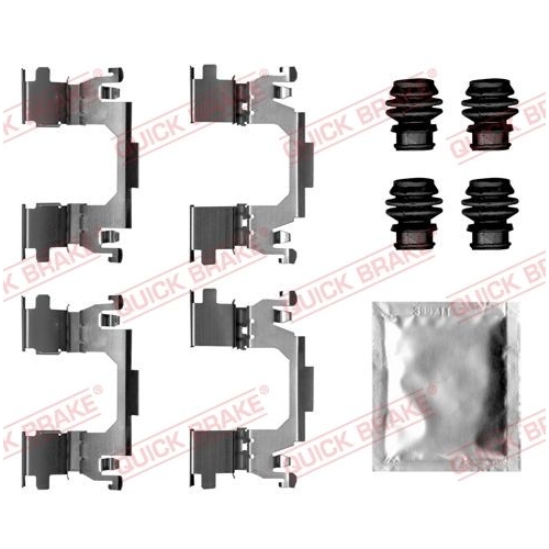 QUICK BRAKE Zubehörsatz, Scheibenbremsbelag