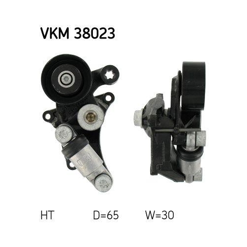 SKF Riemenspanner, Keilrippenriemen