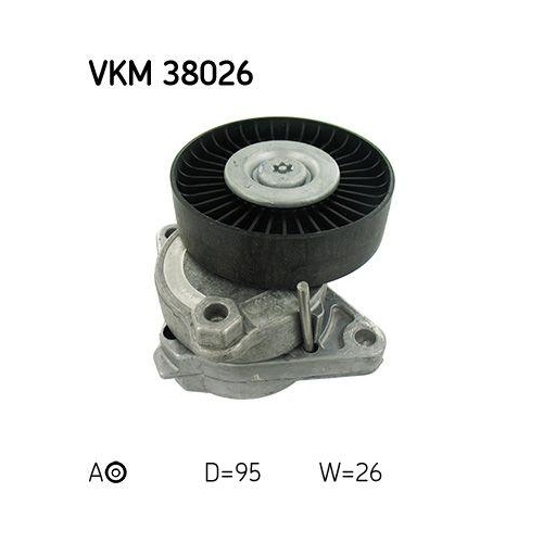 SKF Riemenspanner, Keilrippenriemen