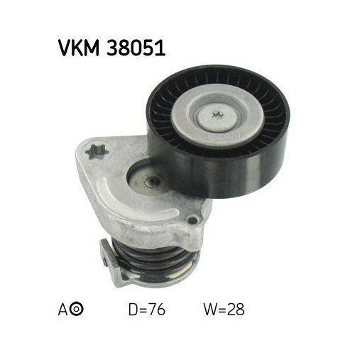 SKF Riemenspanner, Keilrippenriemen