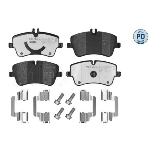 MEYLE Bremsbelagsatz, Scheibenbremse MEYLE-PD: Advanced performance and design.