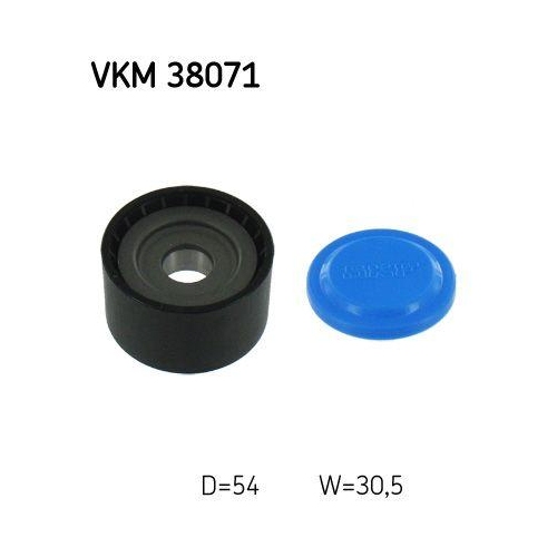 SKF Umlenk-/F&uuml;hrungsrolle, Keilrippenriemen