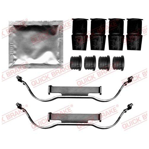 QUICK BRAKE Zubehörsatz, Scheibenbremsbelag