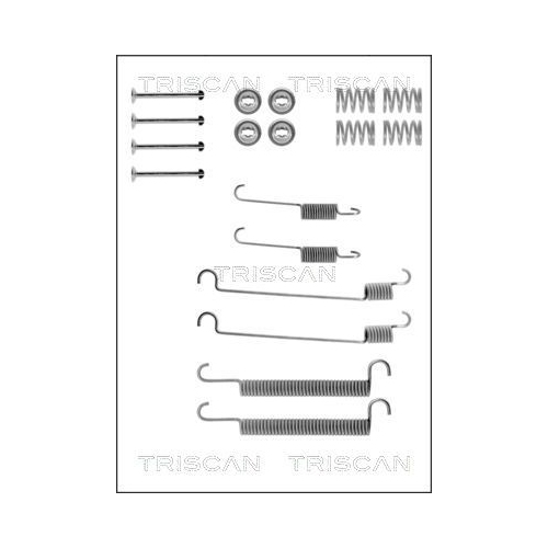 TRISCAN Zubehörsatz, Bremsbacken