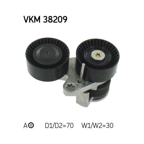 SKF Riemenspanner, Keilrippenriemen