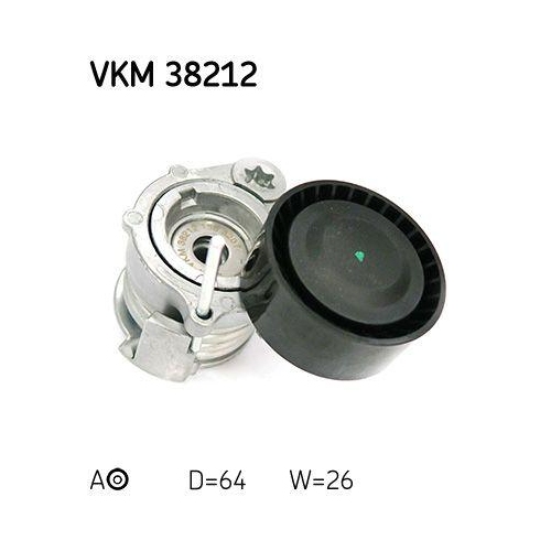 SKF Riemenspanner, Keilrippenriemen