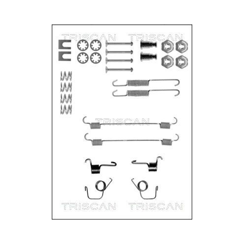 TRISCAN Zubehörsatz, Bremsbacken