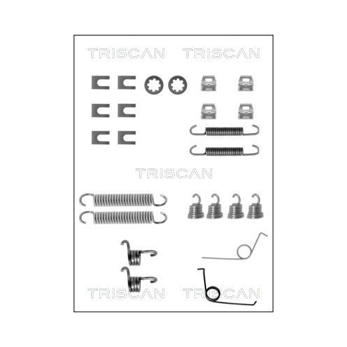 TRISCAN Zubehörsatz, Bremsbacken