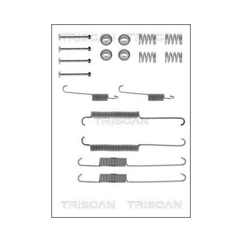 TRISCAN Zubehörsatz, Bremsbacken
