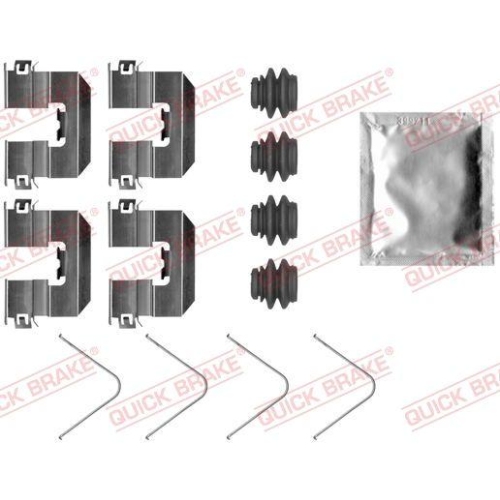 QUICK BRAKE Zubeh&ouml;rsatz, Scheibenbremsbelag