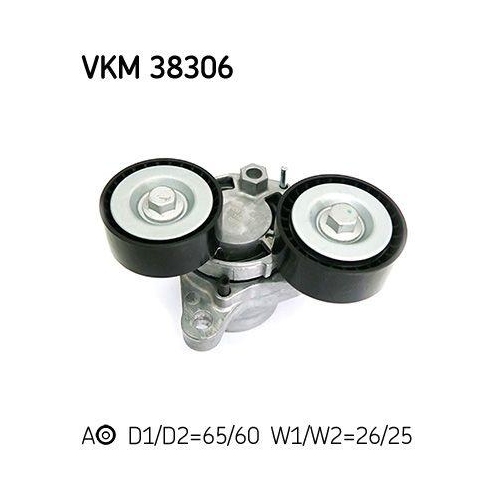 SKF Riemenspanner, Keilrippenriemen