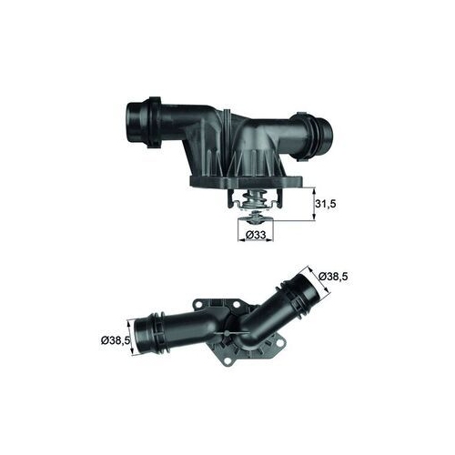 MAHLE Thermostat, Kühlmittel BEHR