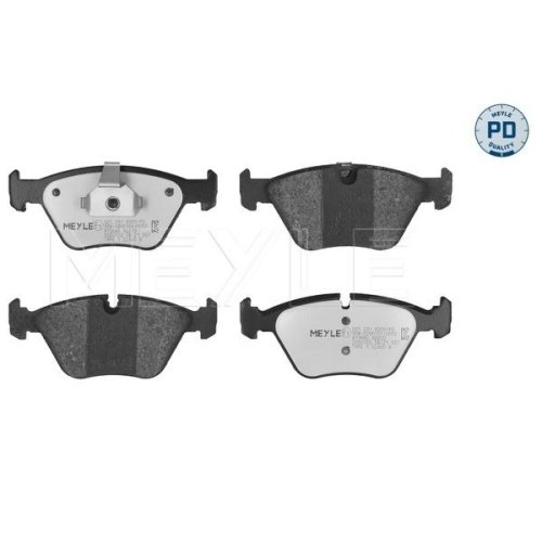 MEYLE Bremsbelagsatz, Scheibenbremse MEYLE-PD: Advanced performance and design.