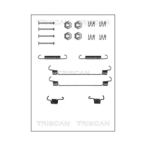 TRISCAN Zubehörsatz, Bremsbacken