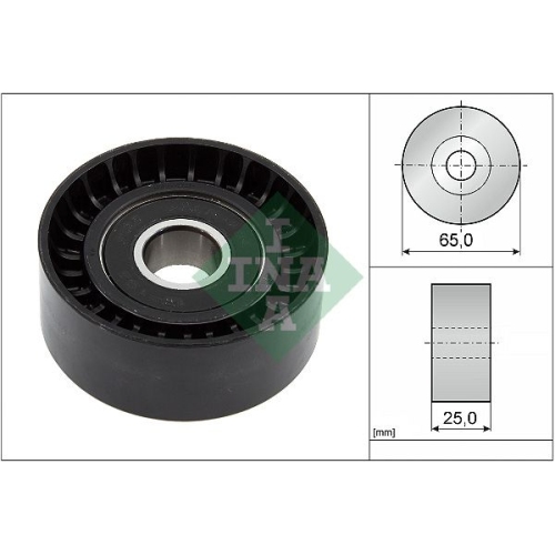 Schaeffler INA Umlenk-/Führungsrolle, Keilrippenriemen