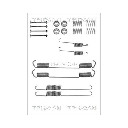 TRISCAN Zubehörsatz, Bremsbacken
