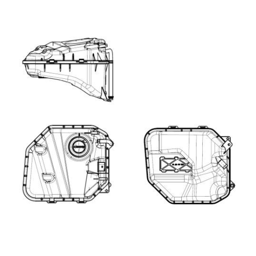 NRF Ausgleichsbehälter, Kühlmittel EASY FIT