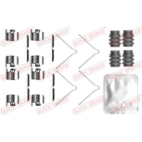QUICK BRAKE Zubeh&ouml;rsatz, Scheibenbremsbelag
