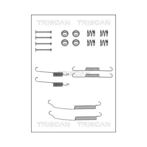 TRISCAN Zubehörsatz, Bremsbacken