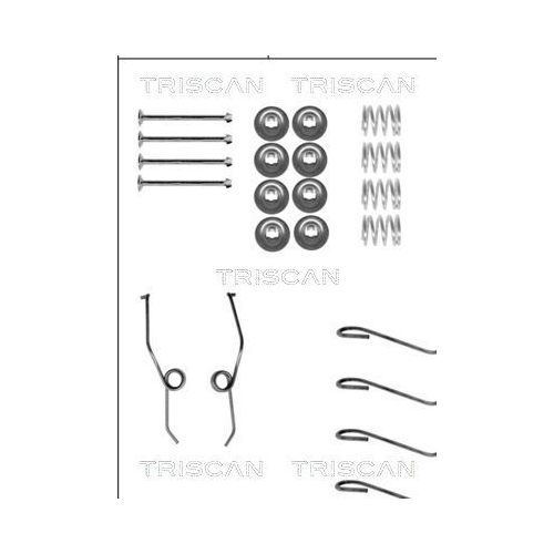 TRISCAN Zubehörsatz, Bremsbacken