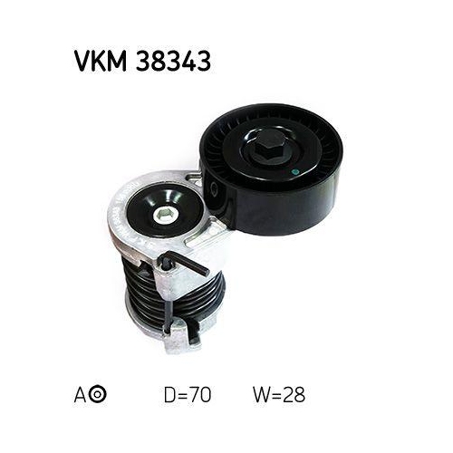 SKF Riemenspanner, Keilrippenriemen