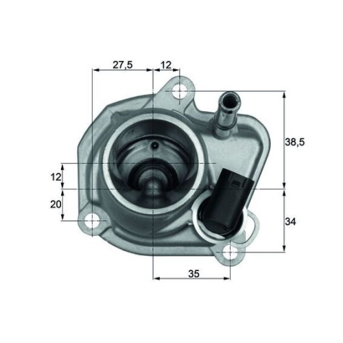 MAHLE Thermostat, Kühlmittel BEHR