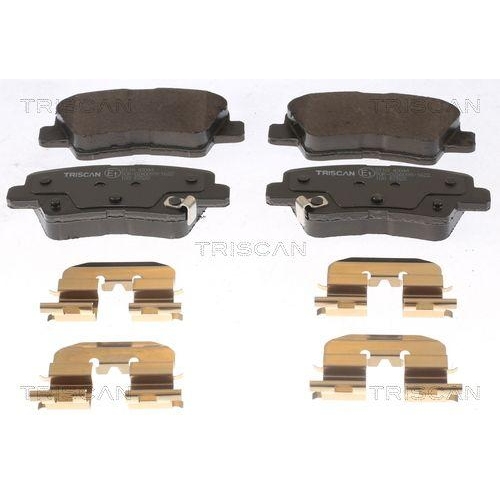 TRISCAN Bremsbelagsatz, Scheibenbremse
