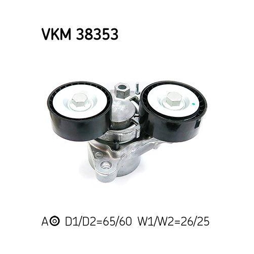 SKF Riemenspanner, Keilrippenriemen