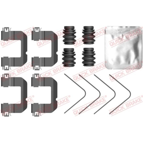 QUICK BRAKE Zubehörsatz, Scheibenbremsbelag