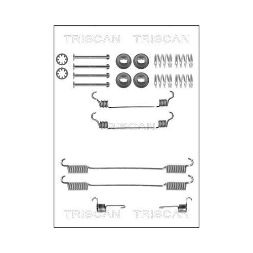 TRISCAN Zubehörsatz, Bremsbacken