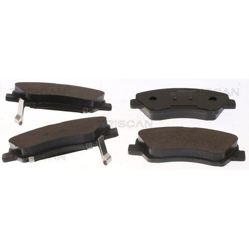 TRISCAN Bremsbelagsatz, Scheibenbremse