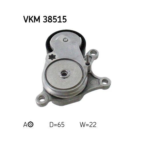 SKF Riemenspanner, Keilrippenriemen