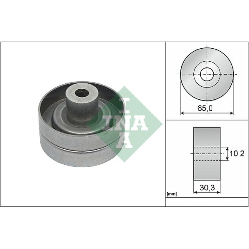 Schaeffler INA Umlenk-/Führungsrolle, Keilrippenriemen