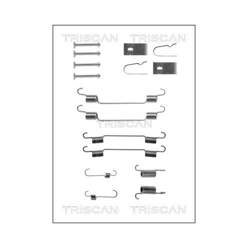TRISCAN Zubehörsatz, Bremsbacken