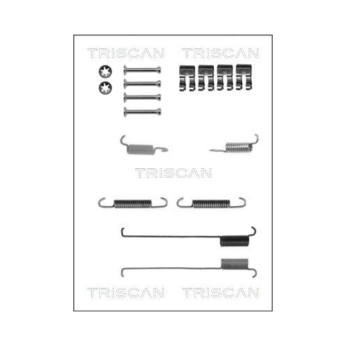 TRISCAN Zubehörsatz, Bremsbacken