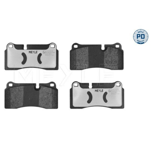 MEYLE Bremsbelagsatz, Scheibenbremse MEYLE-PD: Advanced performance and design.