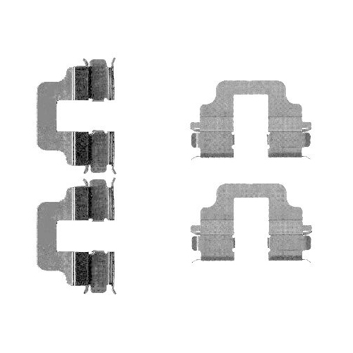 HELLA PAGID Zubehörsatz, Scheibenbremsbelag