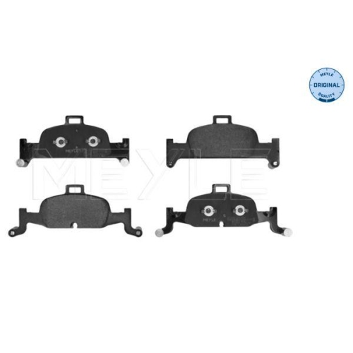 MEYLE Bremsbelagsatz, Scheibenbremse MEYLE-ORIGINAL: True to OE.