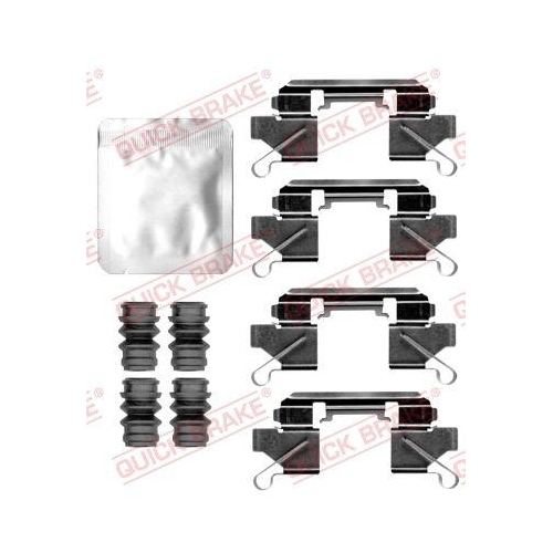 QUICK BRAKE Zubeh&ouml;rsatz, Scheibenbremsbelag