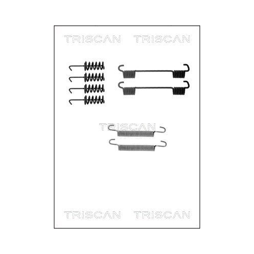 TRISCAN Zubehörsatz, Feststellbremsbacken