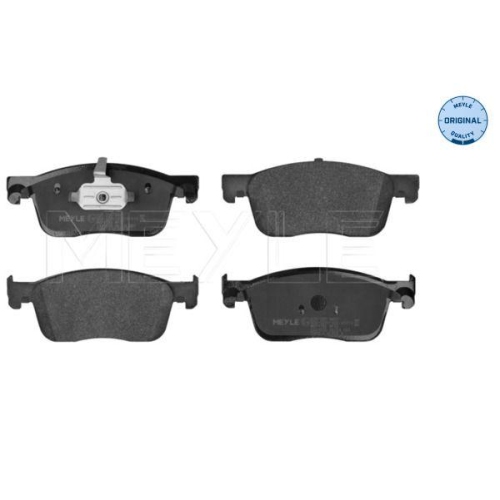 MEYLE Bremsbelagsatz, Scheibenbremse MEYLE-ORIGINAL: True to OE.