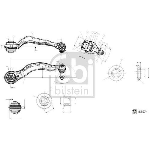 FEBI BILSTEIN Lenker, Radaufhängung