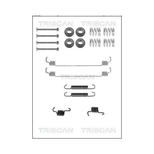 TRISCAN Zubehörsatz, Bremsbacken