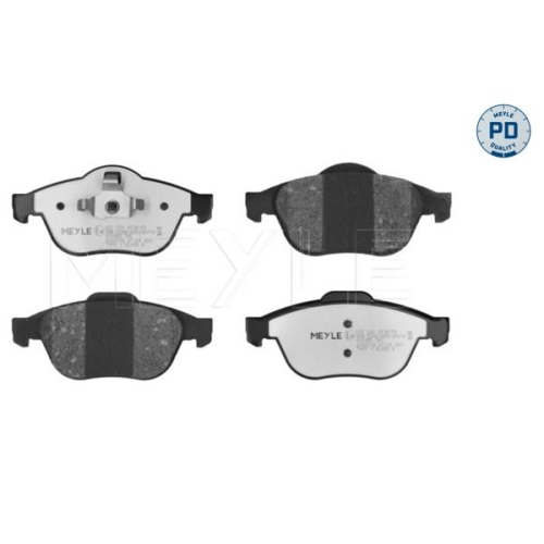 MEYLE Bremsbelagsatz, Scheibenbremse MEYLE-PD: Advanced performance and design.